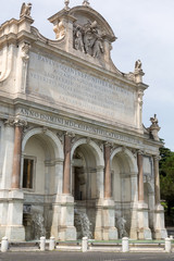 The Fontana dell'Acqua Paola also known as Il Fontanone (