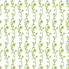 Floral Fine Seamless Pattern