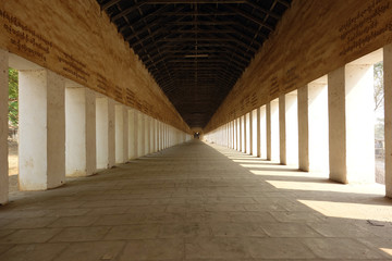 Long corridor, Bagan, Myanmar