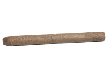 Cuban cigar isolated on white background