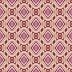 Abstract geometrical seamless wall-paper, cream