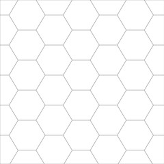 Geometry pattern hexagon