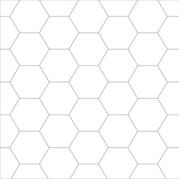 Geometry pattern hexagon