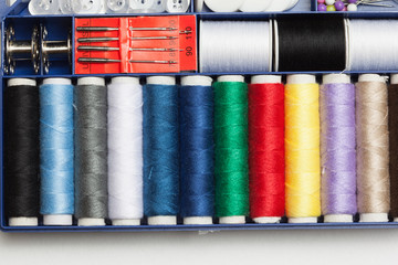 Set von Schneider und Näherei Werkzeugen