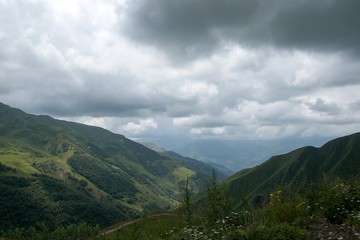 Mountain road in Georgia