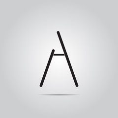 ladder vector icon for web and mobile