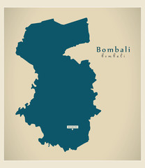 Modern Map - Bombali SL