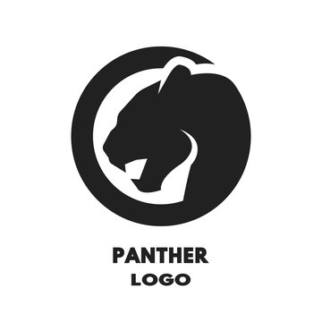 Silhouette of the panther logo.