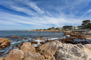 Fototapeta na wymiar Pacific Ocean - Monterey, California, USA 