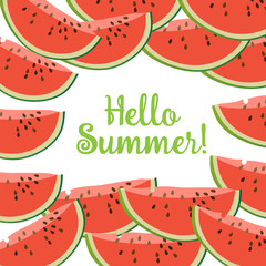 Hello Summer Watermelon
