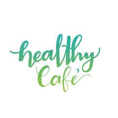 Organic shop logo,fresh food logo,green logo design with hand draw font.