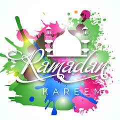 Ramadan Kareem background.