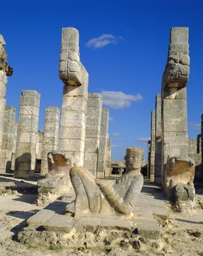 Temple of the Warriers, Chichen Itza, Mexico