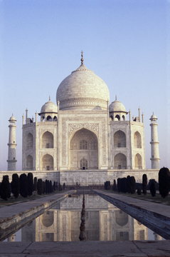 The Taj Mahal, Agra, Uttar Pradesh state