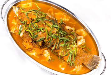 Hot and sour fish soup