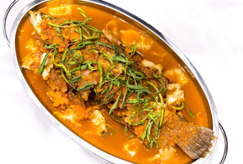 Hot and sour fish soup