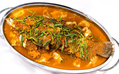 Hot and sour fish soup