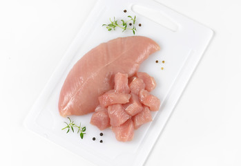 raw turkey breast fillet