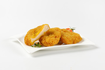 breaded turkey breast pieces