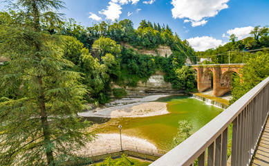 fourteenth century bridge in masonry