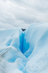 Fototapeta na wymiar Ice trek on Perito Moreno glacier, Patagonia