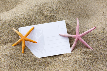 Souvenirs de plage et Carte postale