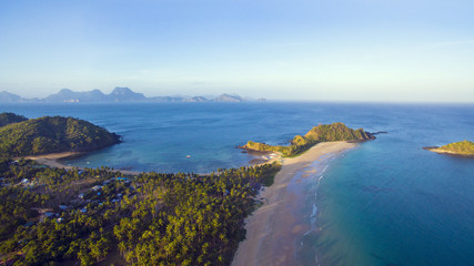 Photos landscape of the Philippine Islands aerial view