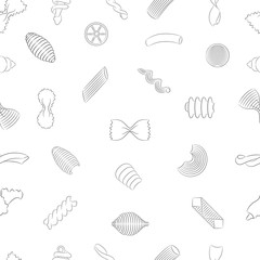 Pasta Seamless Pattern