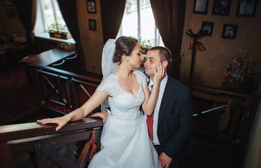 Beautiful wedding in the Interior