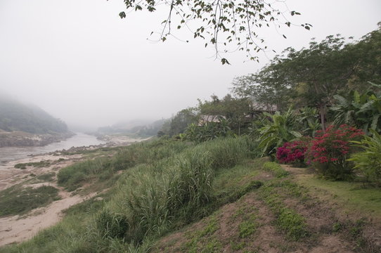 Mekong River near Pakbang, Laos