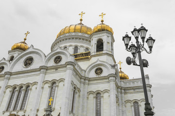 Cathedral of Christ the Saviour in Moscow, Russia