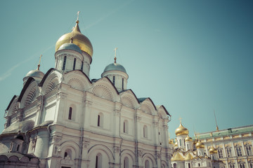 Assumption Cathedral of Moscow Kremlin, Russia.