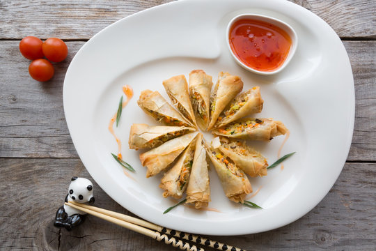 Vietnamese fried springroll