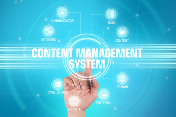 CMS TECHNOLOGY COMMUNICATION TOUCHSCREEN FUTURISTIC CONCEPT
