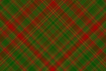 Illustration with dark green and red checkered diagonal lines
