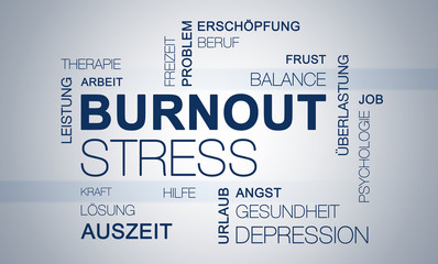 Burnout Stress Grafik
