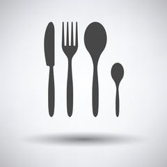 Silverware set icon