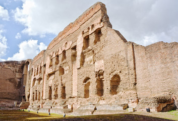 Naklejka premium Baths of Caracalla - Rome Italy