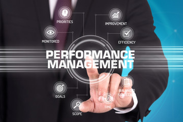 PERFORMANCE MANAGEMENT TECHNOLOGY COMMUNICATION FUTURISTIC CONCE