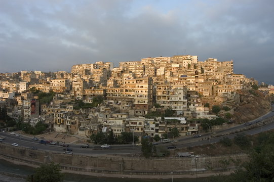 Evening light over old city, Tripoli, Lebanon