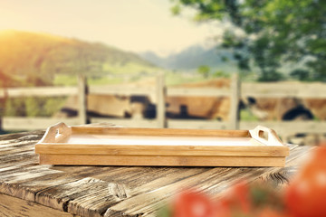 Obraz premium kitchen desk space 