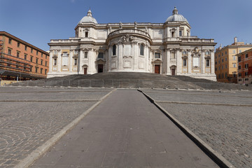 Fototapeta na wymiar Church of Santa Maria Maggiore, Italy
