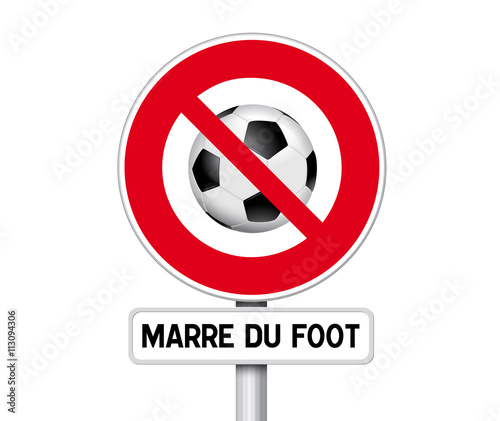 "Panneau Anti-Foot" Stock image and royalty-free vector files on