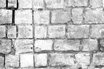 Brick texture with scratches and cracks