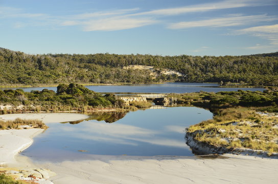 Sloop Lagoon, Bay of Fires, Bay of Fires Conservation Area, Tasmania