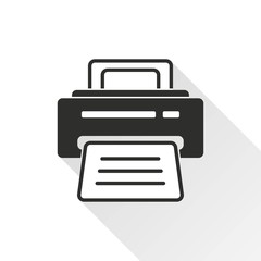 Printer - vector icon.