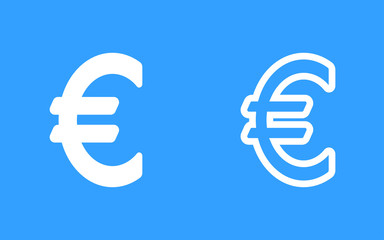 Euro - vector icon.