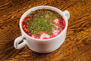 cold beetroot soup