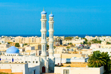 A mosque in Sur, Sultanate of Oman