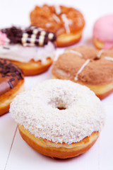 Colorful donuts